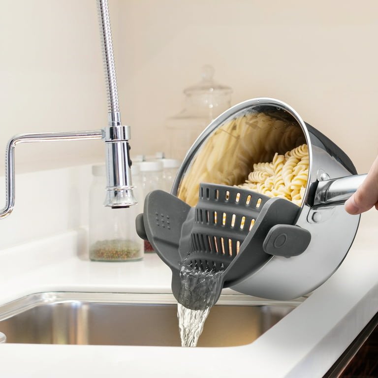 The Ultimate Colander Showdown: YEVIOR Clip-On vs. Collapsible Silicone vs. OXO Stainless Steel