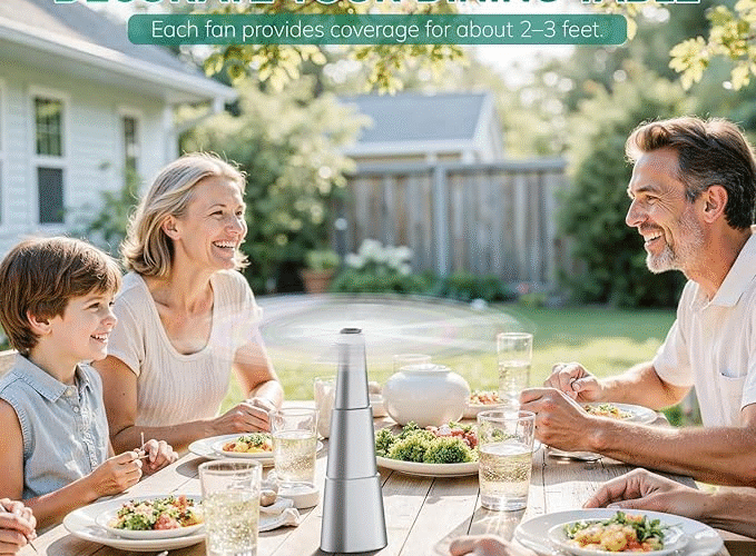 Top 3 Fly Fans for Tables – Keep Your Outdoor Meals Bug-Free in 2025